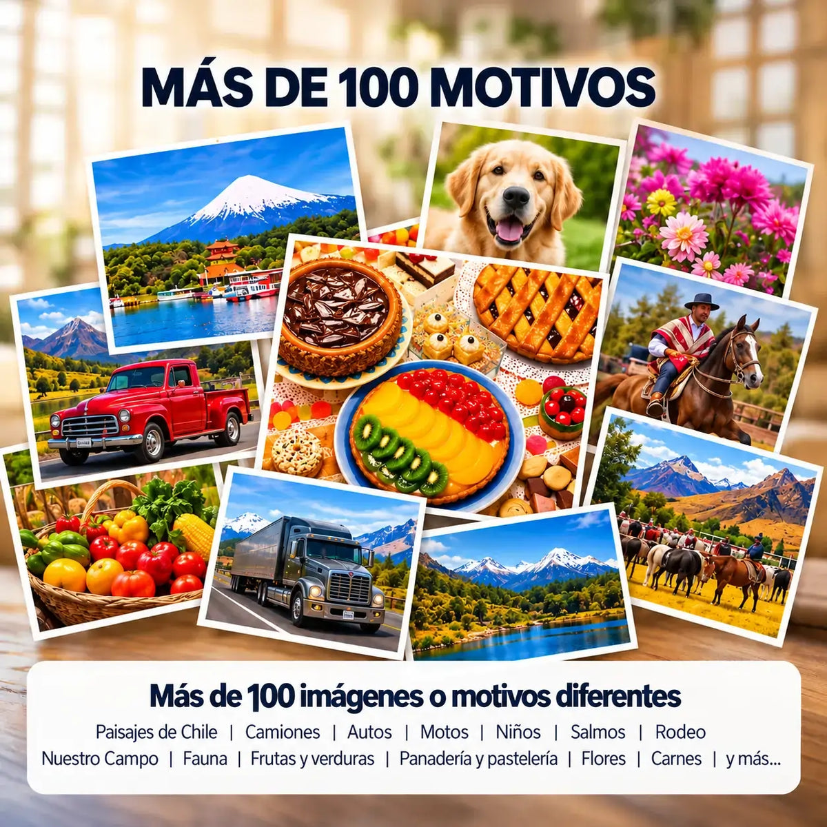 Calendario Tradicional Tamaño 1/8